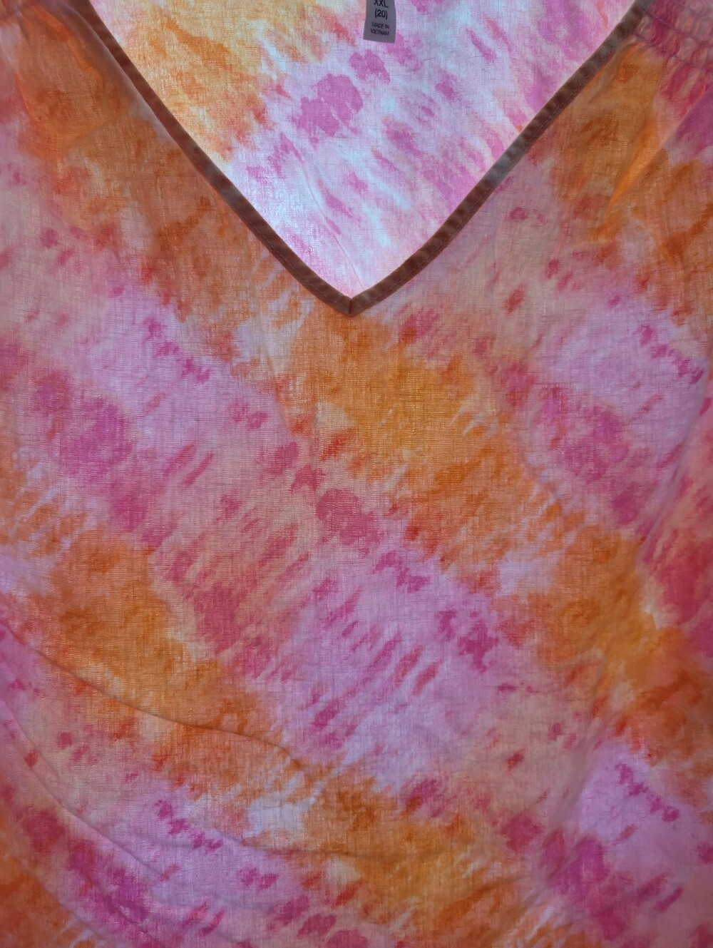 Time And Tru Plus Size Tie Dye Tank- XXL (20) - Picture 6 of 8
